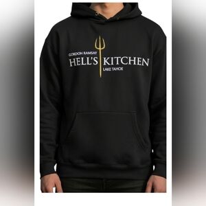 Gordon Ramsey Hells Kitchen Lake Tahoe New With Tags Sz LargeHoodie Restaurant